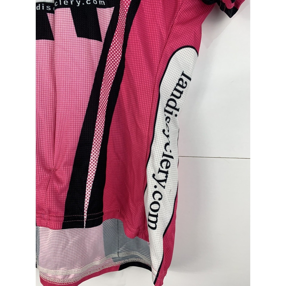 Voler Womens Medium Short Sleeve Landis Cyclery Outdoors Athletic jersey - Picture 7 of 10